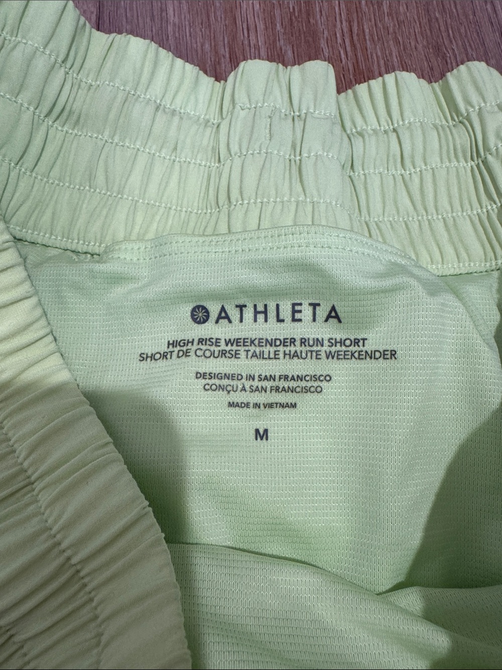 Athleta High Rise Weekender Run Short - Picture 2 of 5